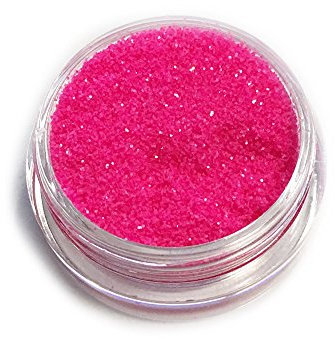 Kiara World Fard à paupières rose vif à paillettes pour le corps, le visage, les ongles, les fêtes, le maquillage