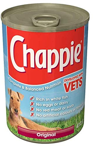 ( 12 Pack ) CHAPPIE Dog Tin Original 412g