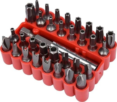 Vorel 66330 – 33pcs Security Bit Set of