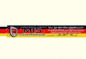 Zollstock MfS Stasi - DDR Produkte - für Ostalgiker - Ossi Produkte