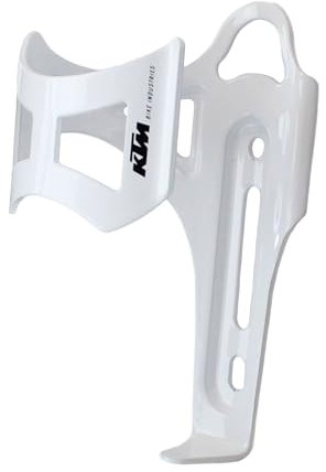 KTM Alu Fahrrad Trinkflaschen Flaschenhalter seitliche Entnahme weiß