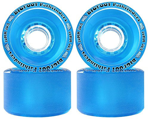 Bigfoot Freeride Longboard Rollen Stoneground Pathfinders 70 mm x 45 mm 80 A Blau