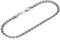 NKlaus 22cm Armkette 925er Sterlingsilber Silber Panzerkette Bismarck Rose Breite 5,00mm Armband 6166