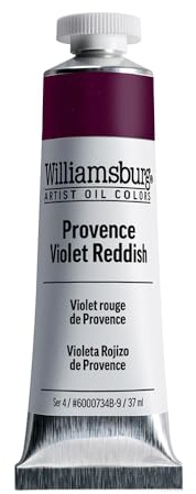 Williamsburg Artist Oil Colors, Provence Violet Reddish, 37 ml Tube