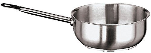 Paderno 11113-26 Casseruola Bombe, in Acciaio Inox, 26 cm