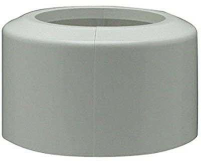 Cornat CWCROSKL00 WC-Klapprosette, 110 mm Kunststoff, weiß