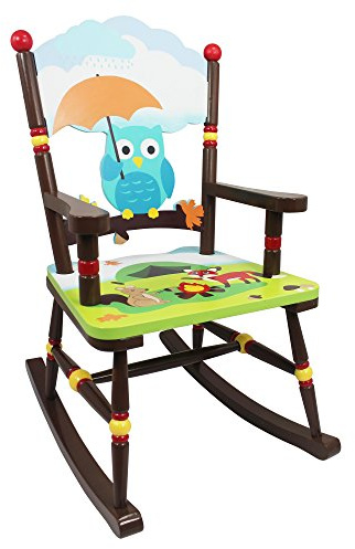 Fantasy Fields Childrens Enchanted Woodland Kids Wooden Rocking Chair TD-11738A