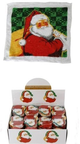 Magic Towel magisches Handtuch 30x30cm Nikolaus / Weihnachtsmann
