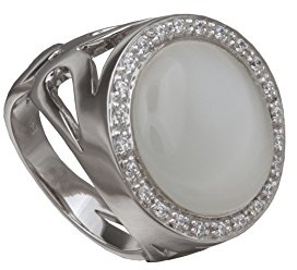 Orphelia Damen-Ring 925 Sterling Silber rhodiniert Zirkonia Gr.50 (15.9) ZR-3654/50