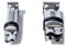 Silikomart | Set 2 Pinzas Wonder Crimper para Decoraciones de Tartas, Diseño Regular Línea Ondulada, Material Acero Inoxidable, Medidas 17 mm - 12 mm, Made in Italy