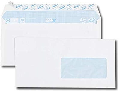 GPV 2856 Buste, DL, 110 X 220 mm, bianco, con Finestra