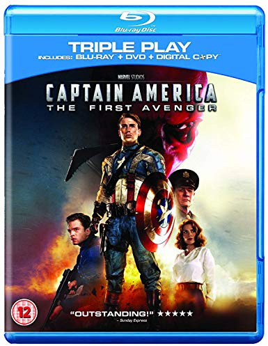 Captain America - The First Avenger: Triple Play (Blu-ray + DVD + Digital Copy) [2011] [Region Free]