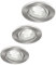 XQ-lite GU10 Einbauspot, 3-er Set, richtbar XQ0970