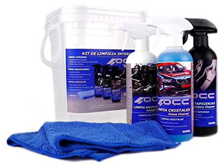 OCC MOTOR SPORT KIT PRODUCTOS LIMPIEZA INTERIOR COCHE