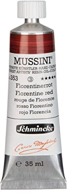 Schmincke Mussini: Oleos: 35ml: Rojo Fluorescente