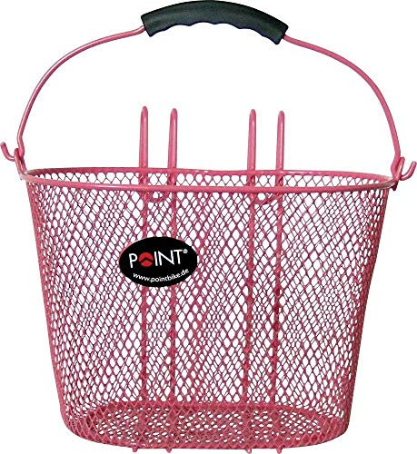 Point Colour / 05107700 Panier avant pour enfant Rose 25 x 16 x 16 cm