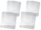 SIGEL LH115/4 Wand-Prospekthalter für DIN A4, aus Acryl, transparent, 4er Pack