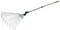 Silverline tools 228465 - Rastrello con manico telescopico (800-1500 mm)