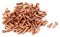 sourcing map 2 mm x 6 mm Runder Schaft Kupfer massiv Nieten gurthalteband Gold Tone 7,5 mm Länge 100 PCS de