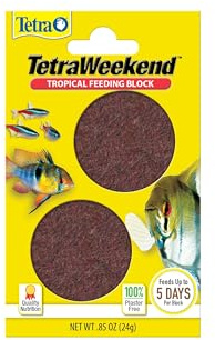 Tetra Weekend and Vacation Feeder Slow-Release Fish Food for Tropical Fish