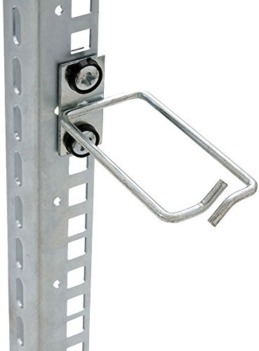 TRITON RAX-D1-X48-X3 48,26 cm (19 Zoll) Kabelbügel D1, 40 x 80 mm, (RAL 7035) schwarz