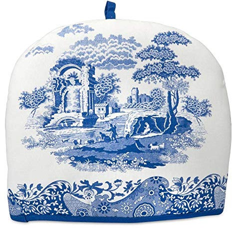 Portmeirion Home & Gifts Tea Cosy, Blue & White, 36cm x 27cm