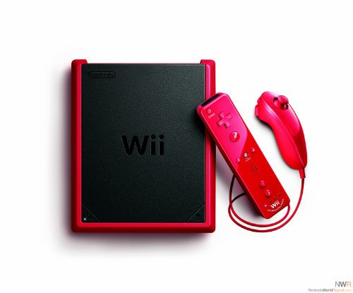 Nintendo Wii - Consola Mini, Color Rojo