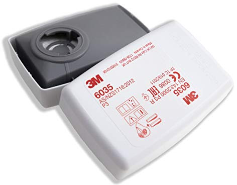 3M 6035 Filtro antiparticolato P3R, 1 confezione da 2 unità