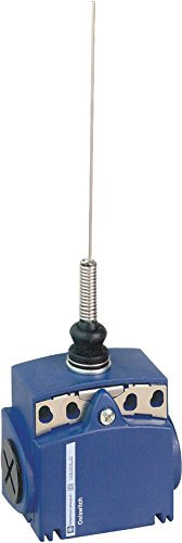 Telemecanique Sensors XCKT2106G11 Limit Switch with Cat's Whisker, Plastic, Series XCKT, Multi-Directional Head, PG11 Cable Gland, 1 NC + 1 NO Snap Action Contacts