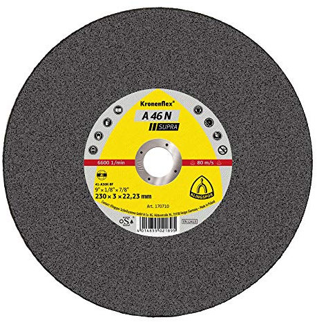 KLINGSPOR A 24 R Trennscheiben 13754 – 100 x 2,5 x 16 mm, 1 Stück
