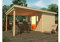 weka Lounge-Haus 225 A Gr. 1, natur, 21 mm, Schiebetür, Lounge 300 cm, ohne RW