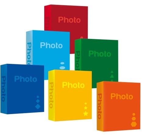 Zep Basic farbl. Sortiert 13x19 300 Fotos Einsteckalbum BS57300