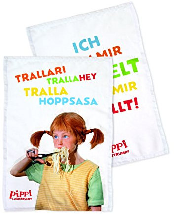 Pippi (Film) Küchentuch-Set: 2 Stück