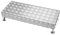 Avonstar Trading Company Limited Adjustable Height Half Step with Floor Fixings Silver