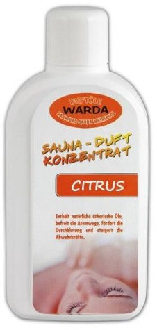 Warda Saunaaufguss Citrus 1 l Flasche - Ein Liter Konzentrat