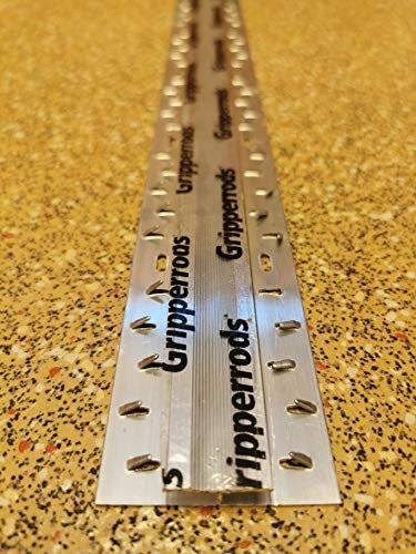 Double Door Bar Carpet to Carpet Colour Silver