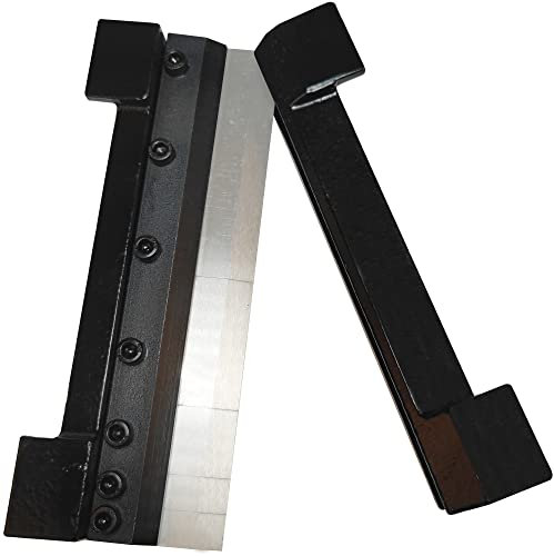 KAKA Industrial BDS-8, 20,3 cm Metall-Bremsbiegeraufsatz für Schraubstock, Biegen von Blech, robustes Schraubstock-Montagewerkzeug