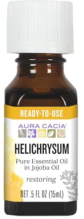 Aura Cacia Helichrysym in Jojoba Oil - 0.5 fl oz