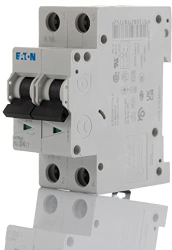 Eaton 278775 Leitungsschutzschalter, 4A, 2P, D-Char