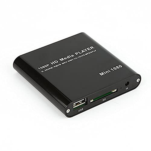 axGear Mini HDMI Media Player 1080P HDD RM RMVB DIVX AVI MKV USB SD MPEG JPEG MOV SDHC