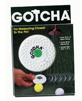 Gotcha Golf Tape Measure Closest To Pin Fits In Bag NEW