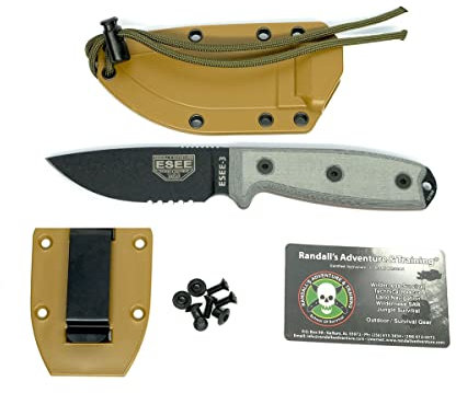 ESEE - 3S mit modifiziertem Knauf.