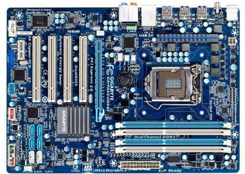 Gigabyte GA-PA65 Mainboard Sockel 1155 ATX DDR3 Speicher