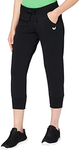 Erima Damen 3/4 Sweathose mit Bündchen 210200 44