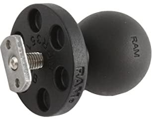 SCREW ON BASE FOR FLAT PANELS / T SLOT ADAPTOR B SIZE 1 BALL
