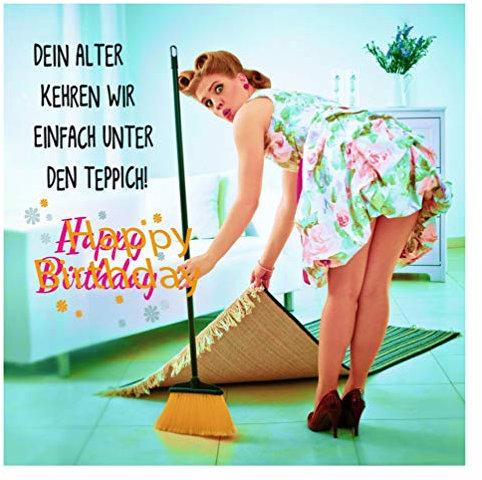 Depesche 5326.015 Glückwunsch-Karte zum Geburtstag mit 3D Motiv, Geburtstagskarte, ca. 17 x 17 cm groß, inkl. passendem Umschlag und Innentext