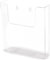 Deflecto Portrait Literature Stands for Display - A4 Wall Mounted Magazine File Holder with Flat Back Design- Perfect for Leaflet, Brochure, & Menu