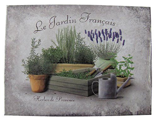 Nostalgic Art 14184 Home und Country Jardin Francais, Magnet, 8 x 6 cm