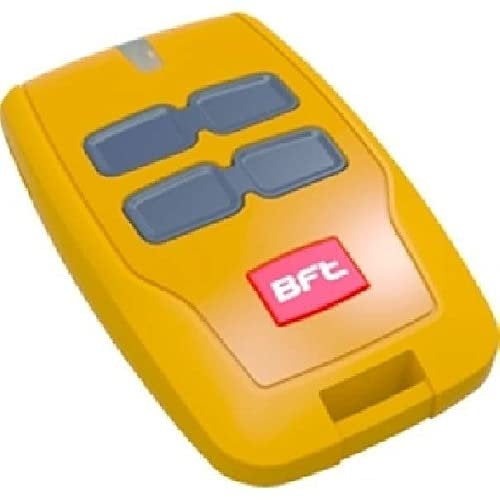 Radiocomando BFT MITTO B RCB 4ch SUNRISE GIALLO 433mhz telecomando per cancelli