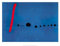 Kunstdruck/Poster: Joan Miró Blau II - hochwertiger Druck, Bild, Kunstposter, 30x24 cm